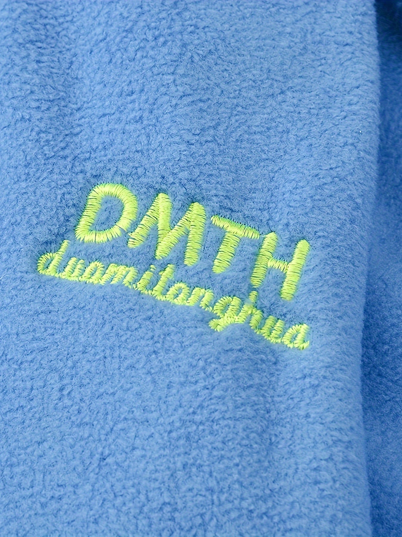 Детские мальчики длинные рукава флисовые куртки с принтом букв, застежка-молния, осень-зима, повседневные