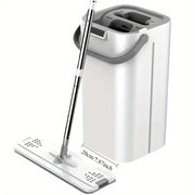 Oson tozalashni EasyWring Spin Mop va vedra to'plami bilan soddalashtiring - qo'l bilan tozalash, ikki palatali va yotoqxona, yashash xonasi va boshqalar uchun vertikal saqlash imkoniyatlari bilan.