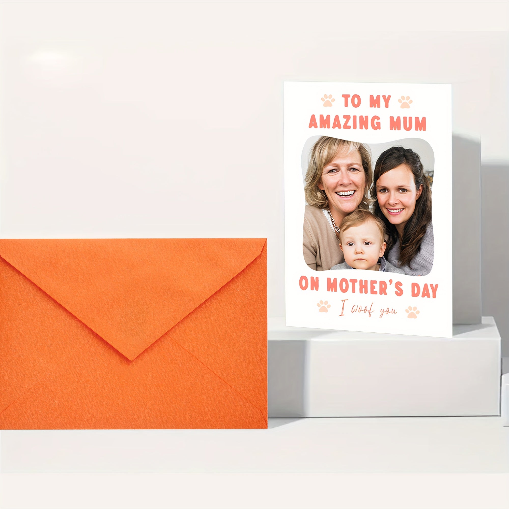 Qo'lda tayyorlangan Vintage-ilhomlangan Ona kuni kartasi - Shirin, Kulgili va O'ziga xos Salom, Shaxsiy Tafsilotlar bilan, Tug'ilgan kunlar va Esda Qolarli Lahzalar uchun Ideal