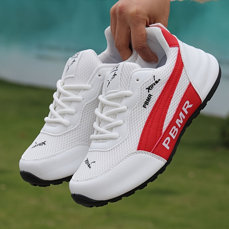 Дышащие унисекс спортивные кроссовки с противоскользящими подошвами и повседневным, модным дизайном.