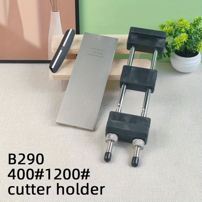 Aniq kesish uchun qattiq burchak tutgichi va asal honeycomb qirqish yuzasi bilan mustahkam pichoq silliqlash qurilmasi.