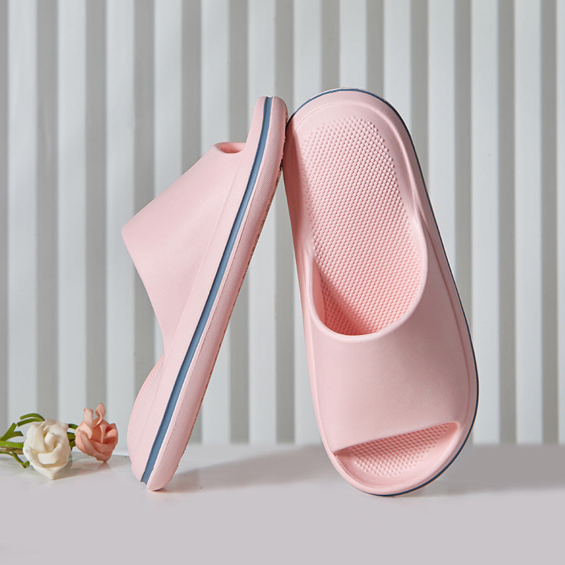 Ayollar uchun yumshoq tagli ichki shlyapa, sirpanmaydigan ochiq barmoqli krossovkalar, bir rangli