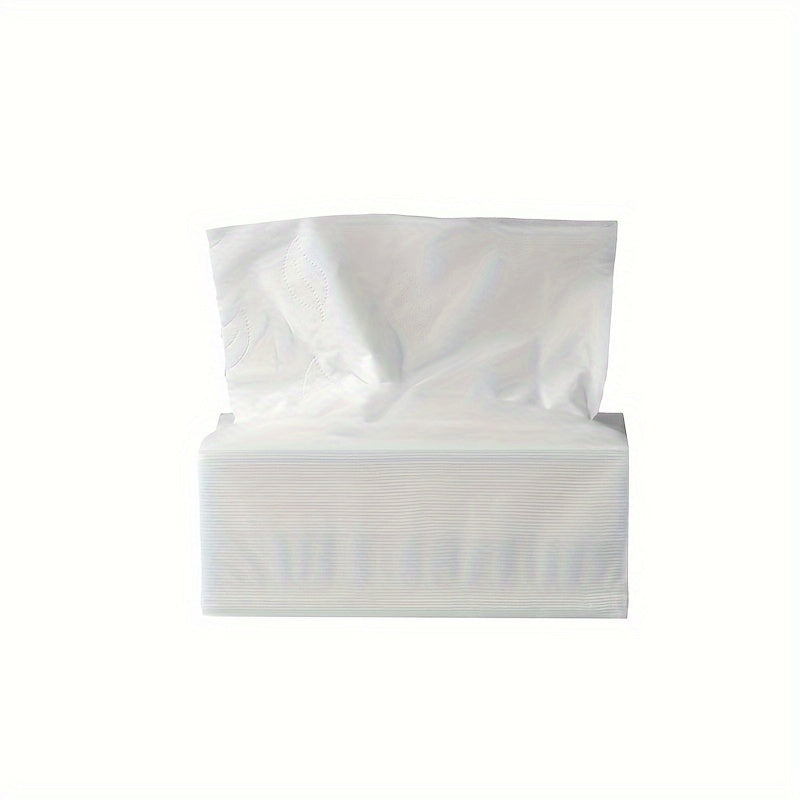 300 Sets of 10 Raw Wood Pulp Paper Napkins for Catering White Package