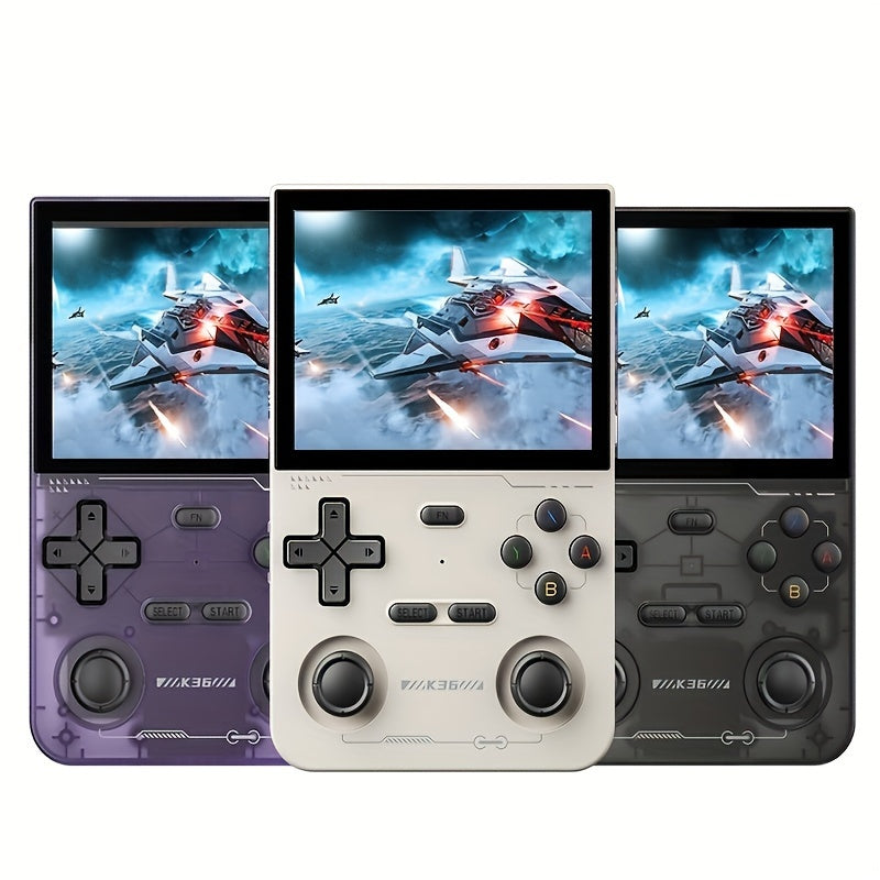Consola de juegos portátil de código abierto, pantalla HD de 3.5 pulgadas, tarjeta TF de 64GB, multilenguaje
