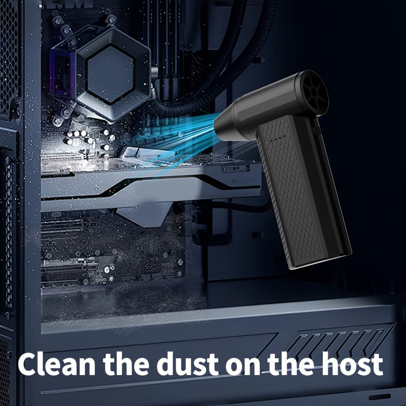 High-Speed Jet Dry Mini Blower 130000 RPM Portable USB Rechargeable