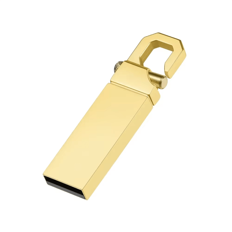 Metal USB Flash Drive 8GB to 110GB Portable Data Storage for Photos Videos and Backup