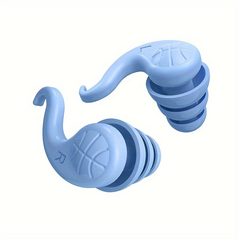 Reusable Sleep Three-Layer Earplugs for Noise Prevention and Better Sleep