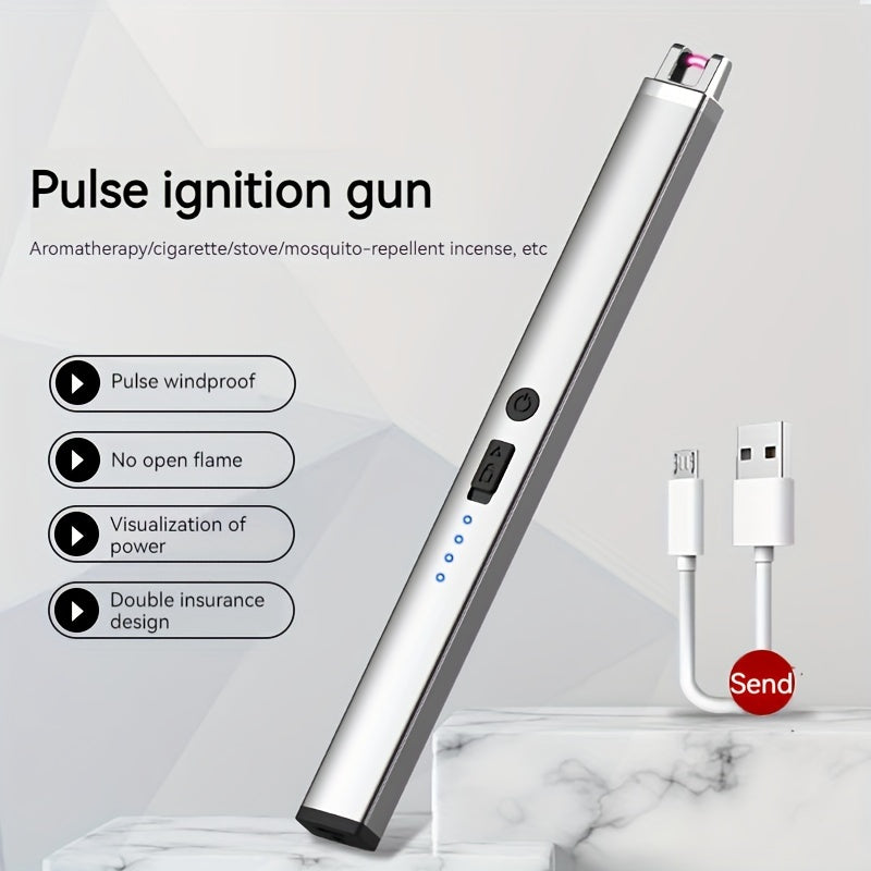 Kitchen Gas Stove Ignition Gun Rechargeable Candle Lighter