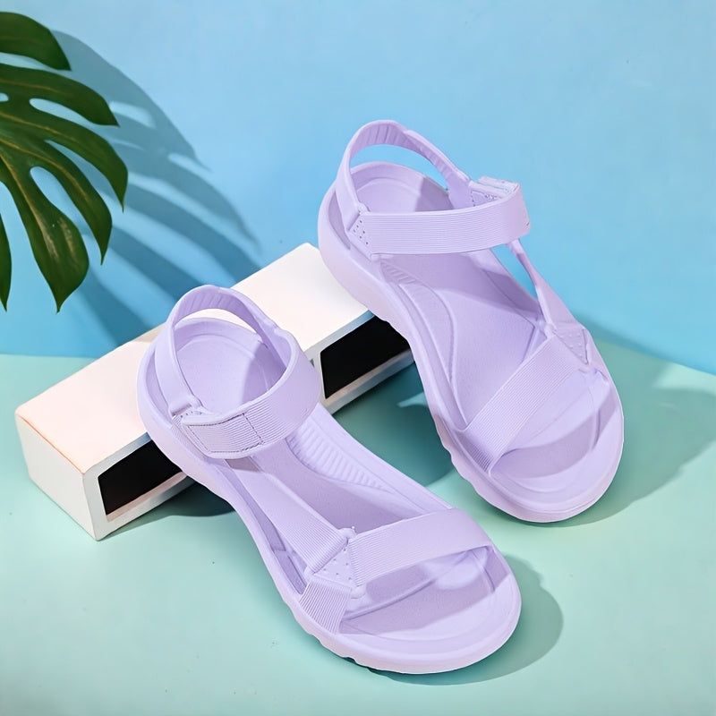 Women's EVA Slide Sandals with Adjustable Ankle Strap Open Toe Multiple Colors