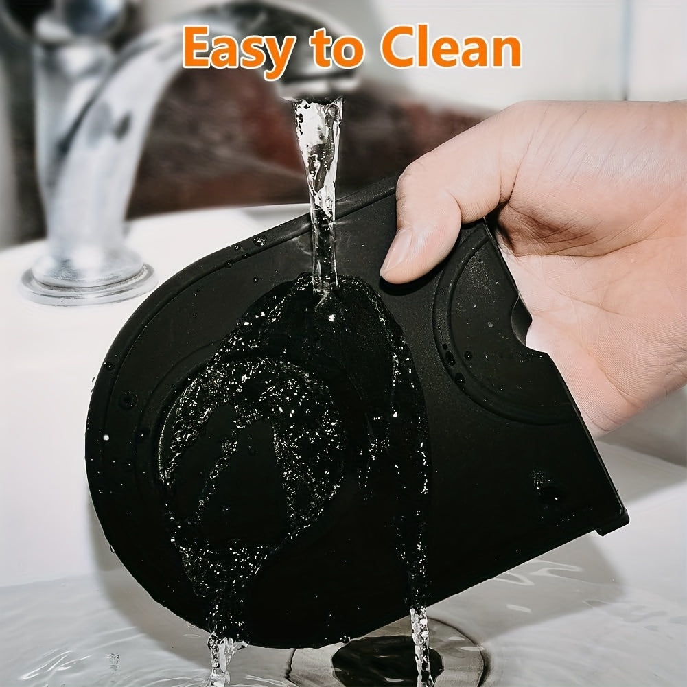 Set of 2 Espresso Knock Box and Tamper Mat Coffee Grounds Cleanup Kit