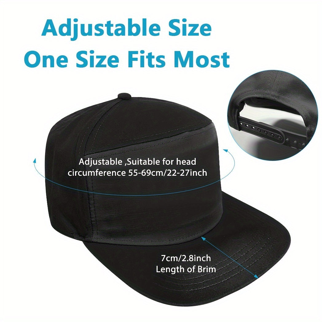 Gorra de béisbol con luz LED y pantalla de matriz a todo color, control por aplicación inalámbrica, mensajes y animaciones personalizables