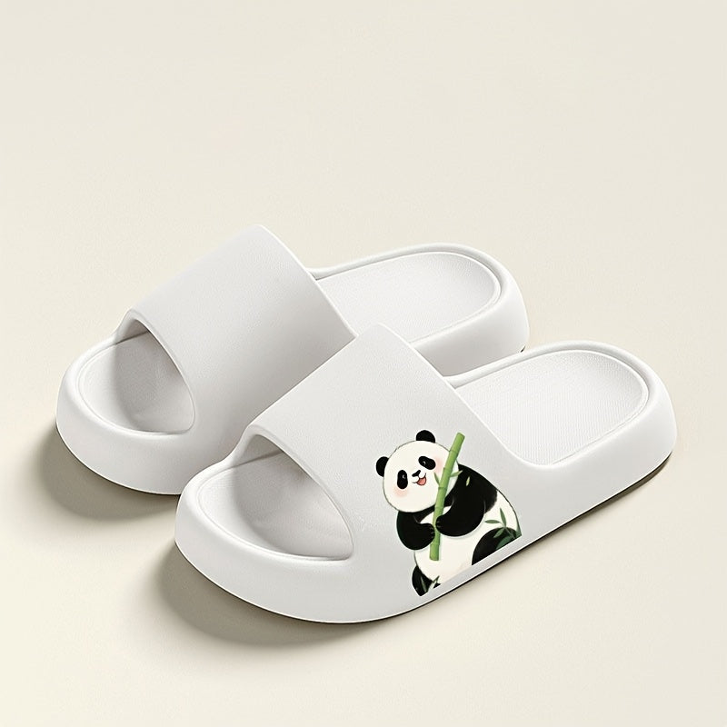 Uniseks multfilm pandali qulay yozgi sandallar katta o'lchamlar