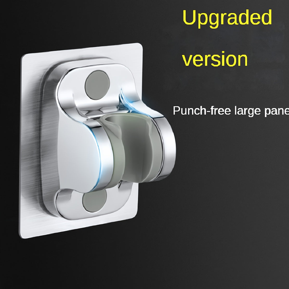 Soporte de ducha ajustable de montaje en pared, plástico, impermeable, a prueba de humedad, rotación de 120°