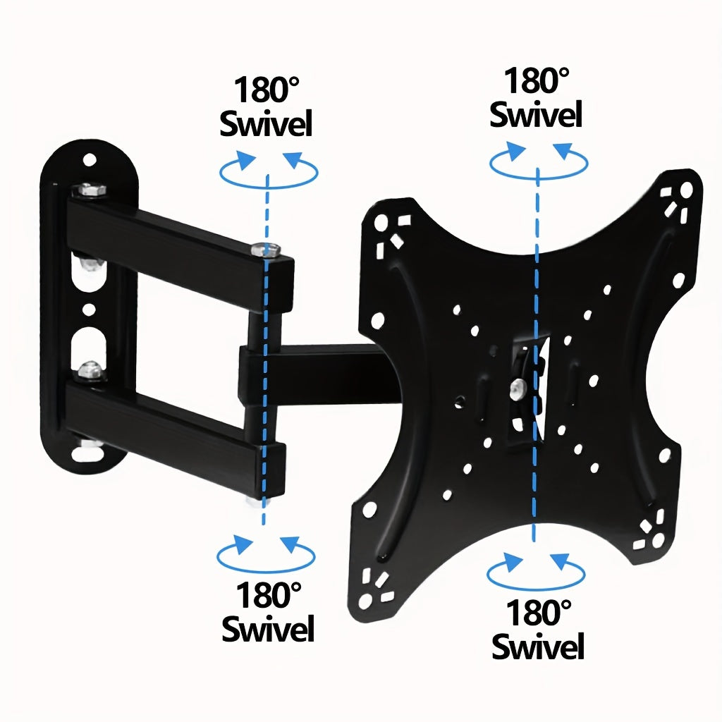 Full Motion TV Wall Mount for 32-55 Inch LED LCD Curved Screens VESA Compatible