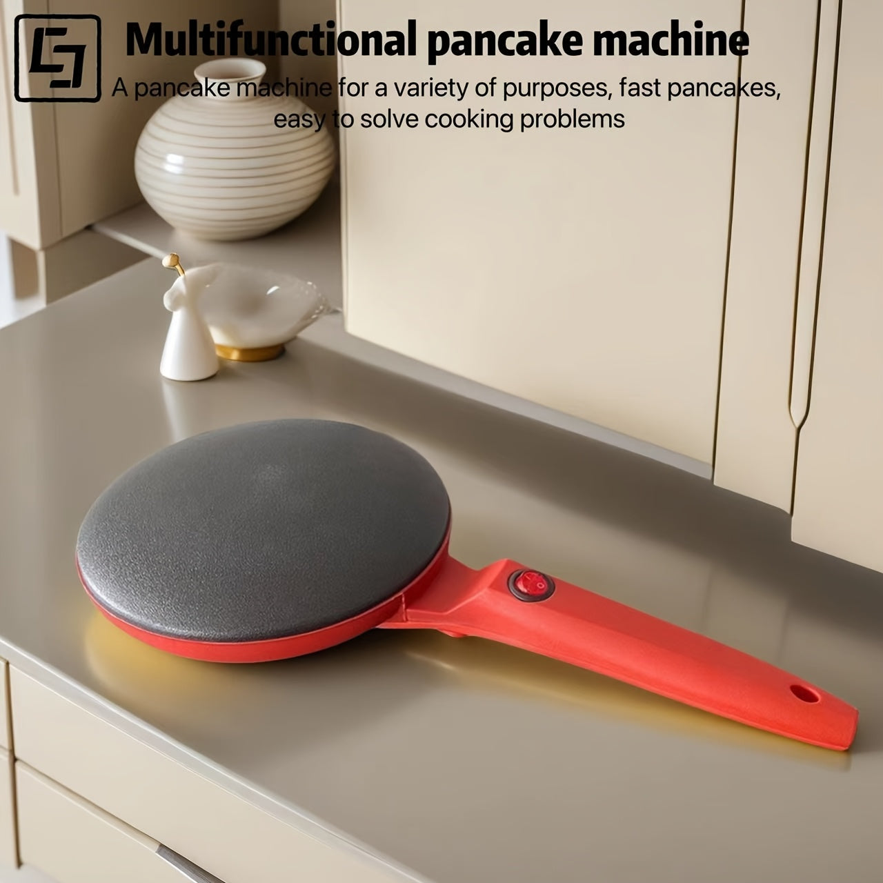 Pankeklar, vafli, tuxum va sendvichlar uchun ideal elektr griddle. Kompakt, bardoshli alyuminiy dizayn va haroratni boshqarish. Uy, ofis, yotoqxona yoki avtoulovda foydalanish uchun mukammal. Batareyaga ehtiyoj yo'q.