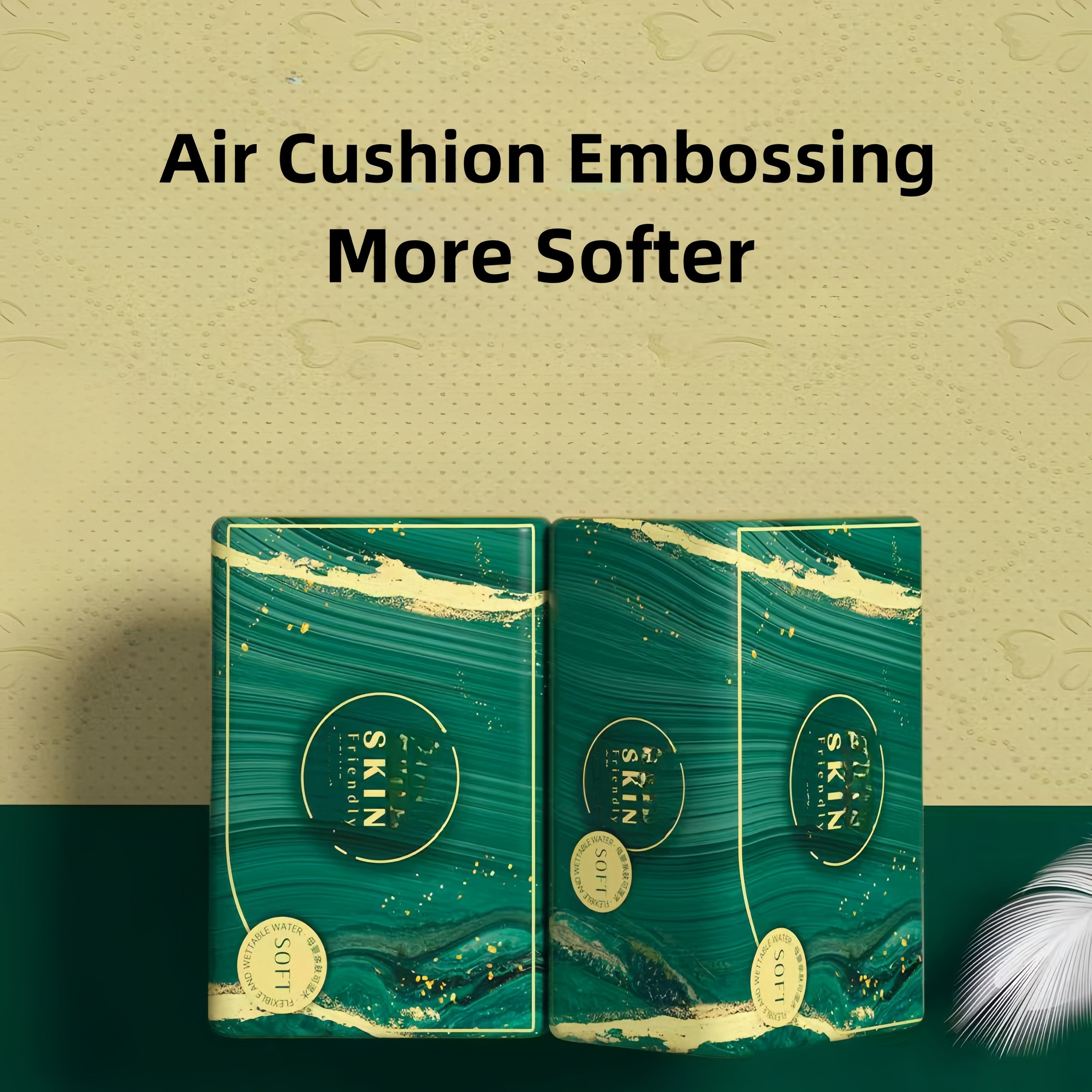 Rangli Glaze Series 4-qavatli tozaqog'oz, yumshoq, kuchli, yaxshi so'radigan bambuk qog'ozi, 16 ta paket