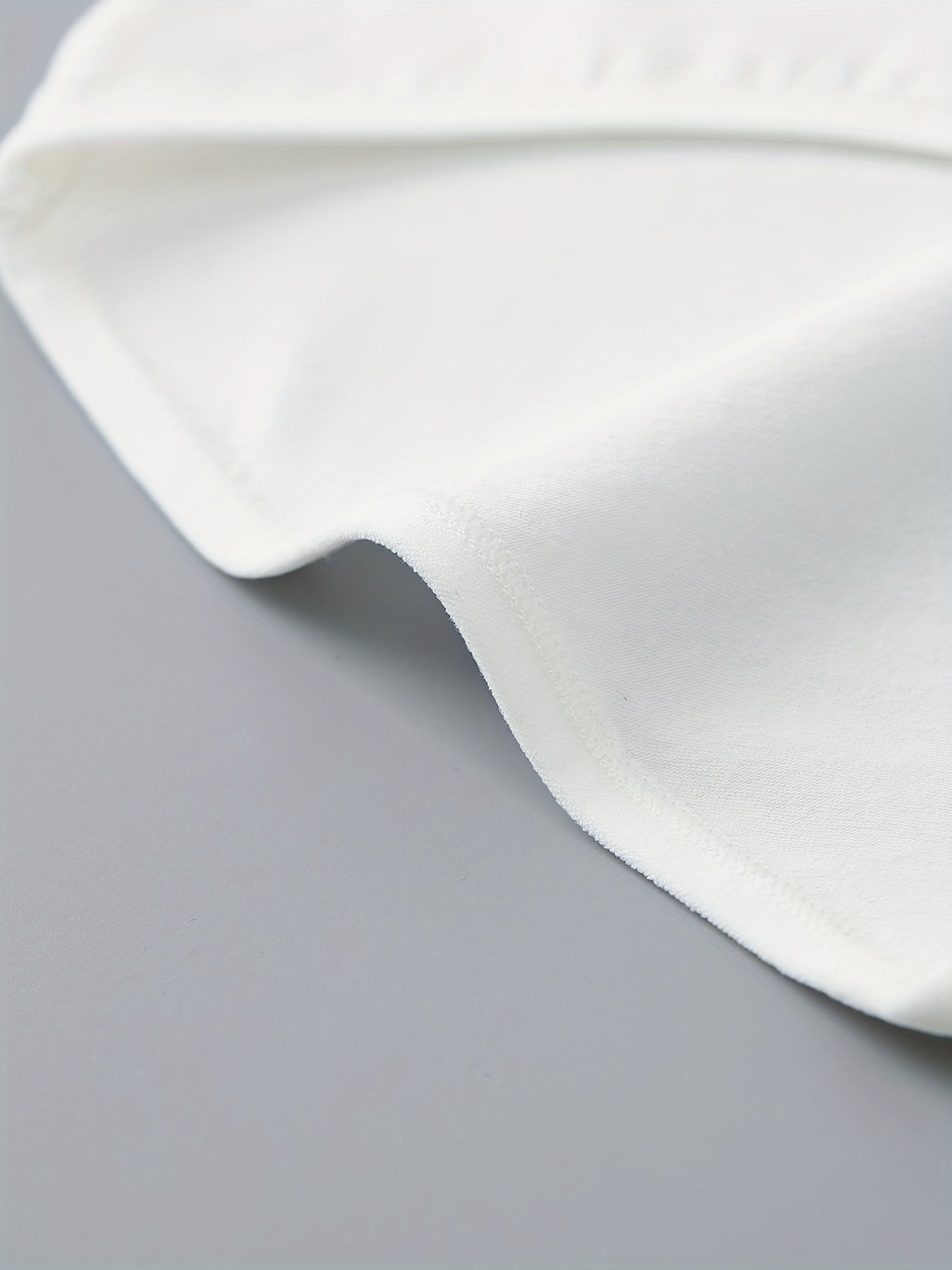 Women's High Waist Cotton Underwear Tummy Control Breathable Solid Color Briefs