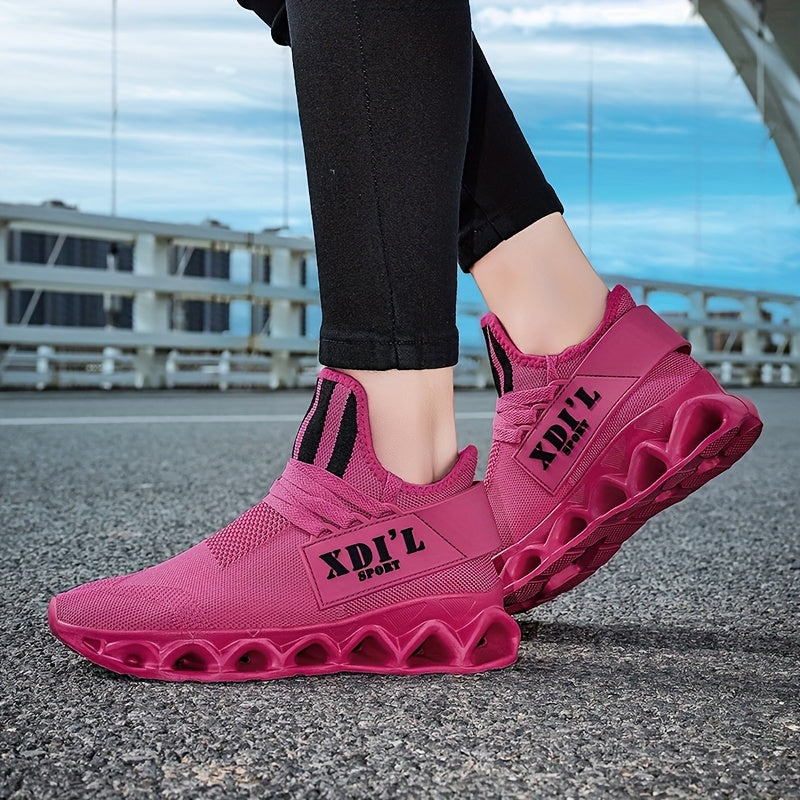 Unisex Breathable Non-Slip Athletic Sneakers for Running and Gym