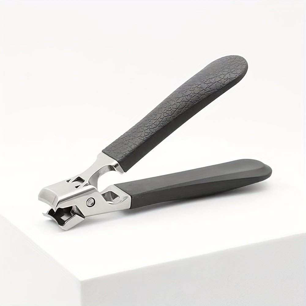 Stainless Steel Nail Clippers for Thick Nails with Wide Jaw and Concave Blade
