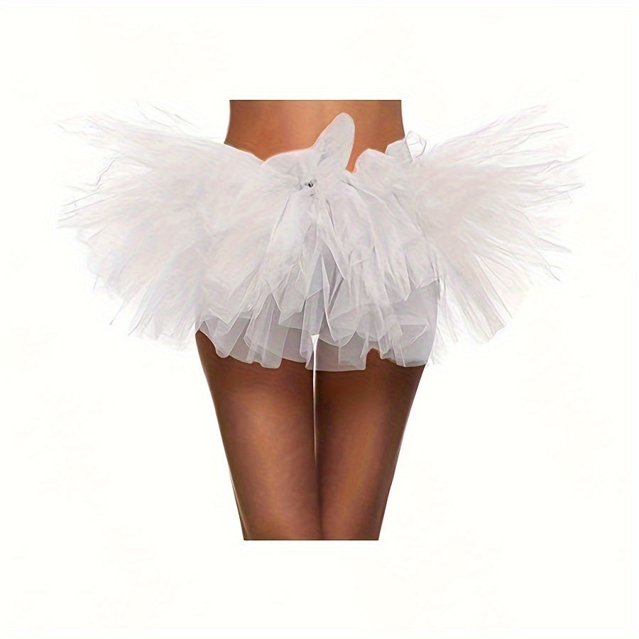 Girls Tutu Skirt 5-Layer Ballet Dance Skirt for Parties and Performances