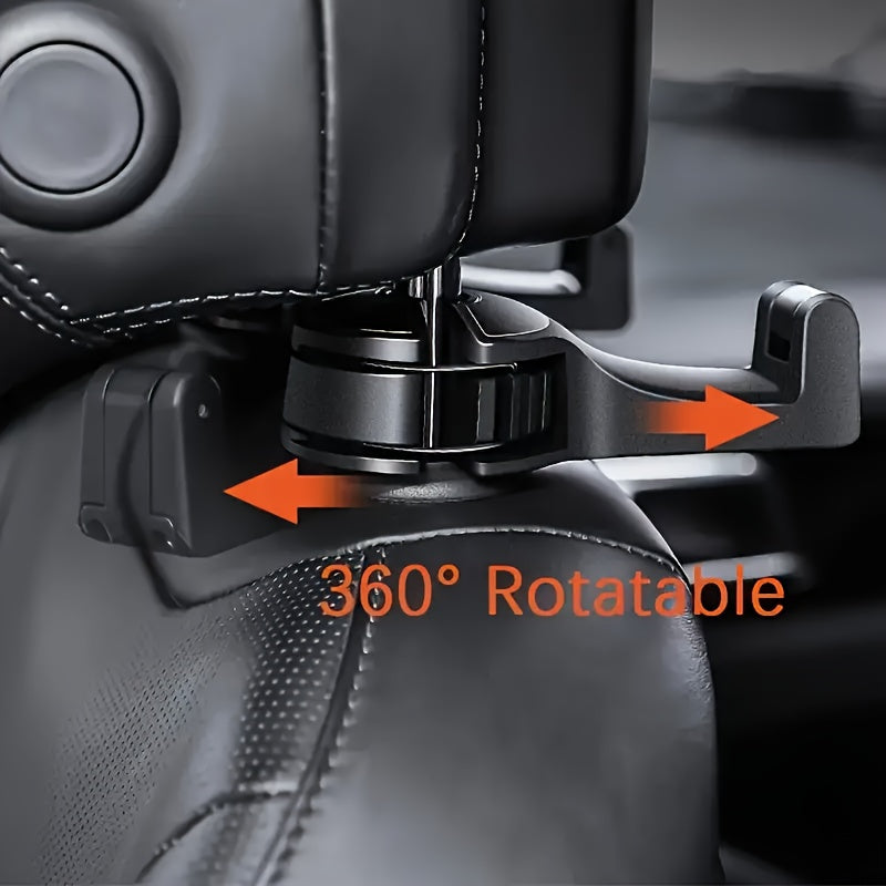 Soporte de teléfono para reposacabezas de coche universal duradero de ABS ajustable