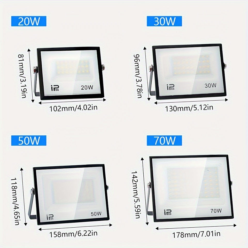 Mini LED Floodlight Waterproof 175V-265V Outdoor Spot Light with Adjustable Bracket
