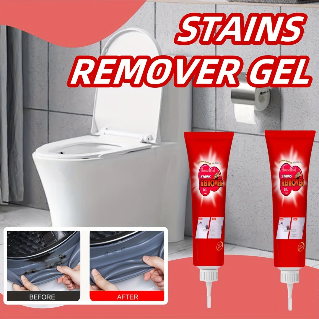 Multi-Purpose Cleaning Gel 2-Pack for Crevice Stains Bathroom Kitchen Outdoor