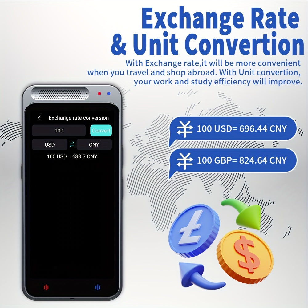 Smart Language Translator Device Voice Photo 138 Languages Offline WiFi Rechargeable