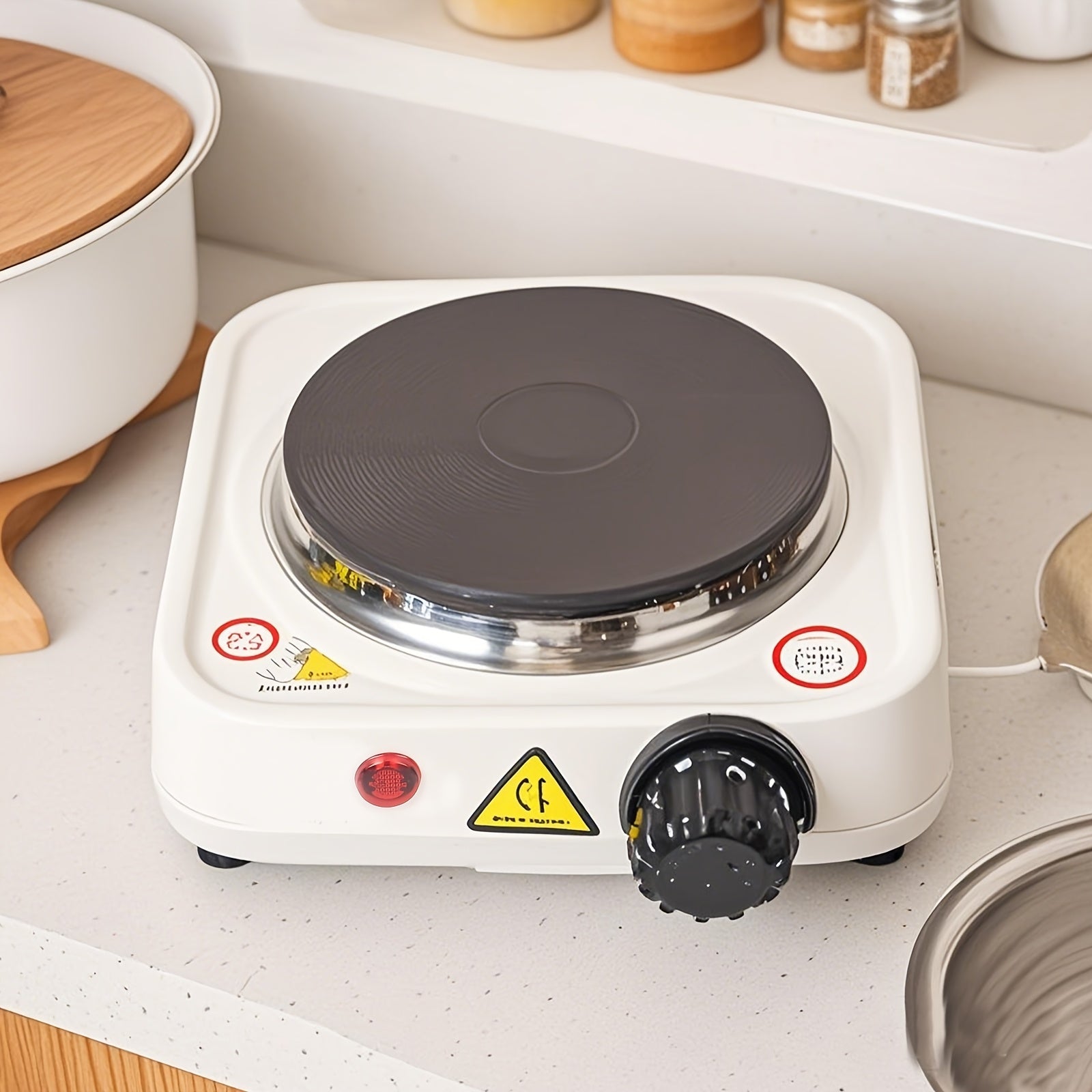 European-Style Induction Cooktop 220V Efficient Heat Distribution Multiple Settings