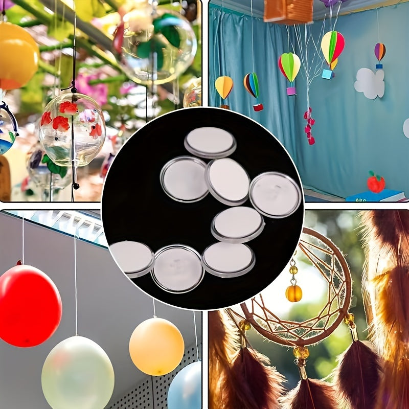 Strong Adhesive Ceiling Hooks for Home Decor and Christmas Displays