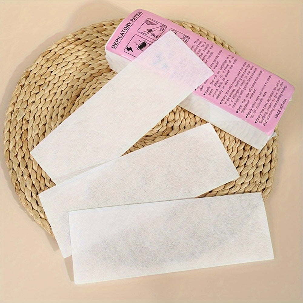 Women Nonwoven Wax Paper Rolls Hair Removal Strips Body Cloth