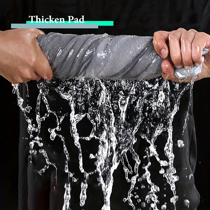 Qo'lda ishlatiladigan mop va kova to'plami barcha sirtlar uchun, mustahkam plastmassa, 2-in-1 tozalash