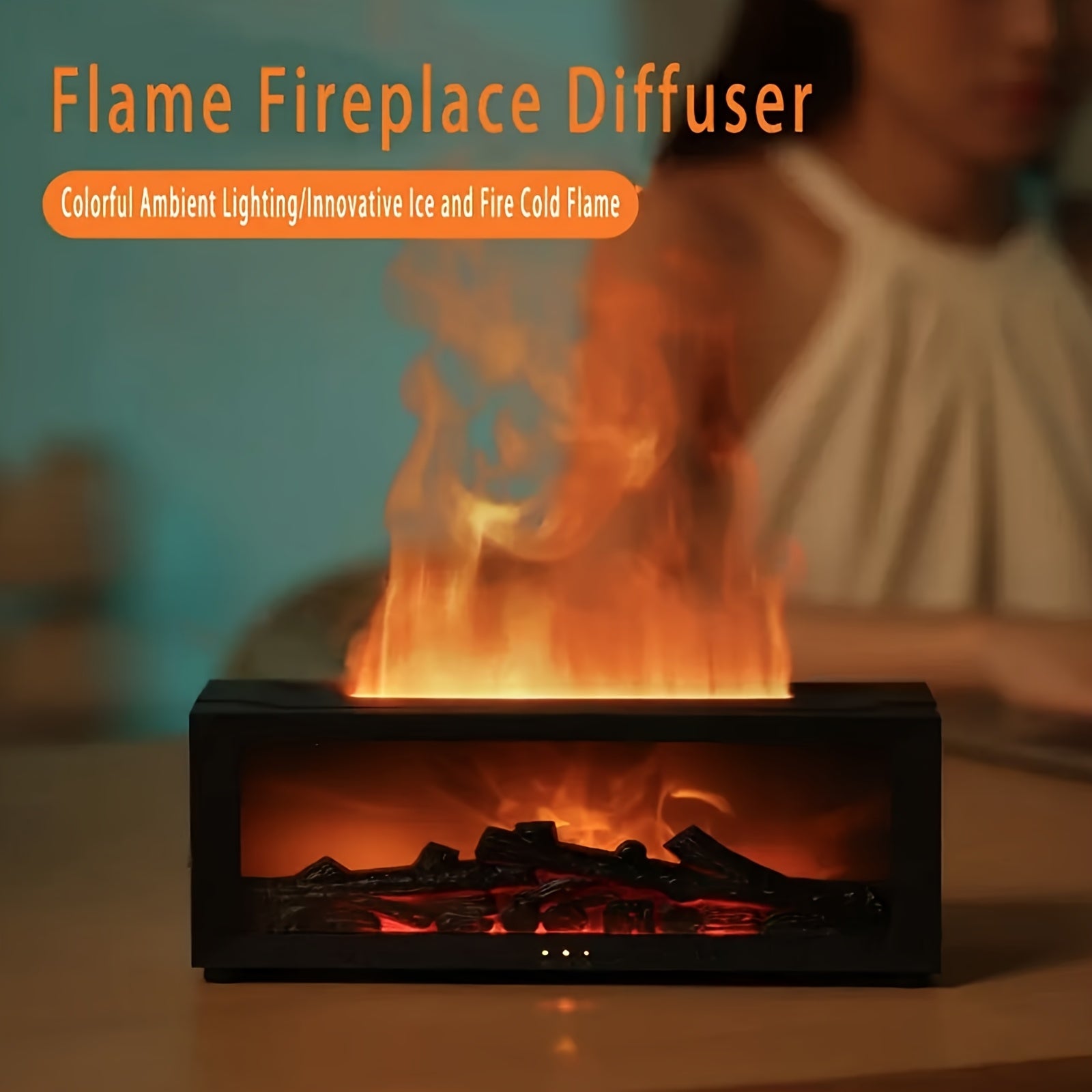 Creative USB Humidifiers Set with 3D Effect for Home Office Bedroom