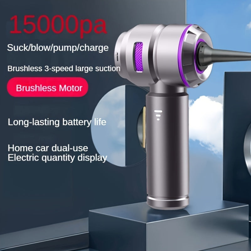 Kuchli qo'l vakuum tozalagich, uzoq muddatli batareya, simsiz va barcha yuzalar uchun ko'p funksiyali aksessuarlar bilan.