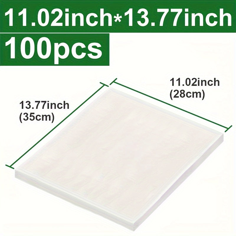 BPA-Free Vacuum Sealer Bags for Food Storage 3.93-15.74 Inches Pack of 100
