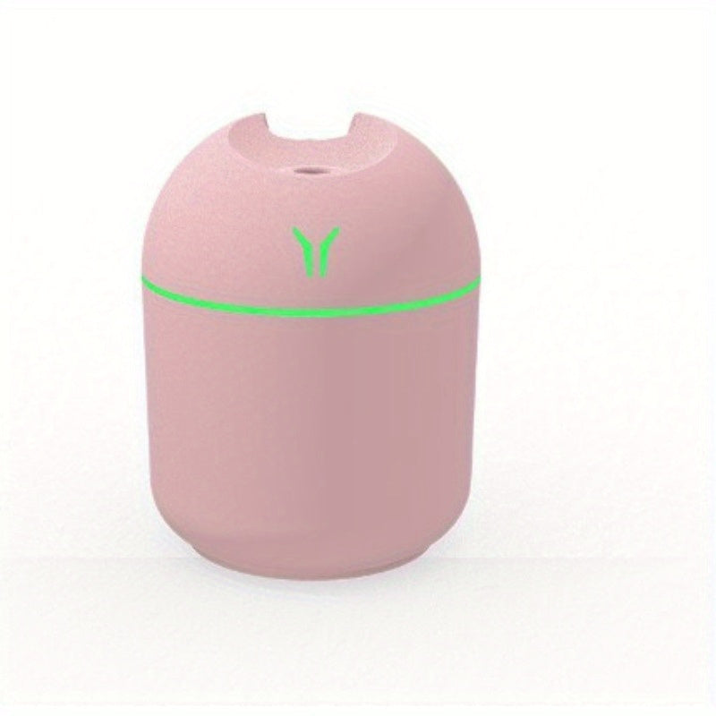 Мини-цветной ночник-увлажнитель портативный USB-заряжаемый 1л