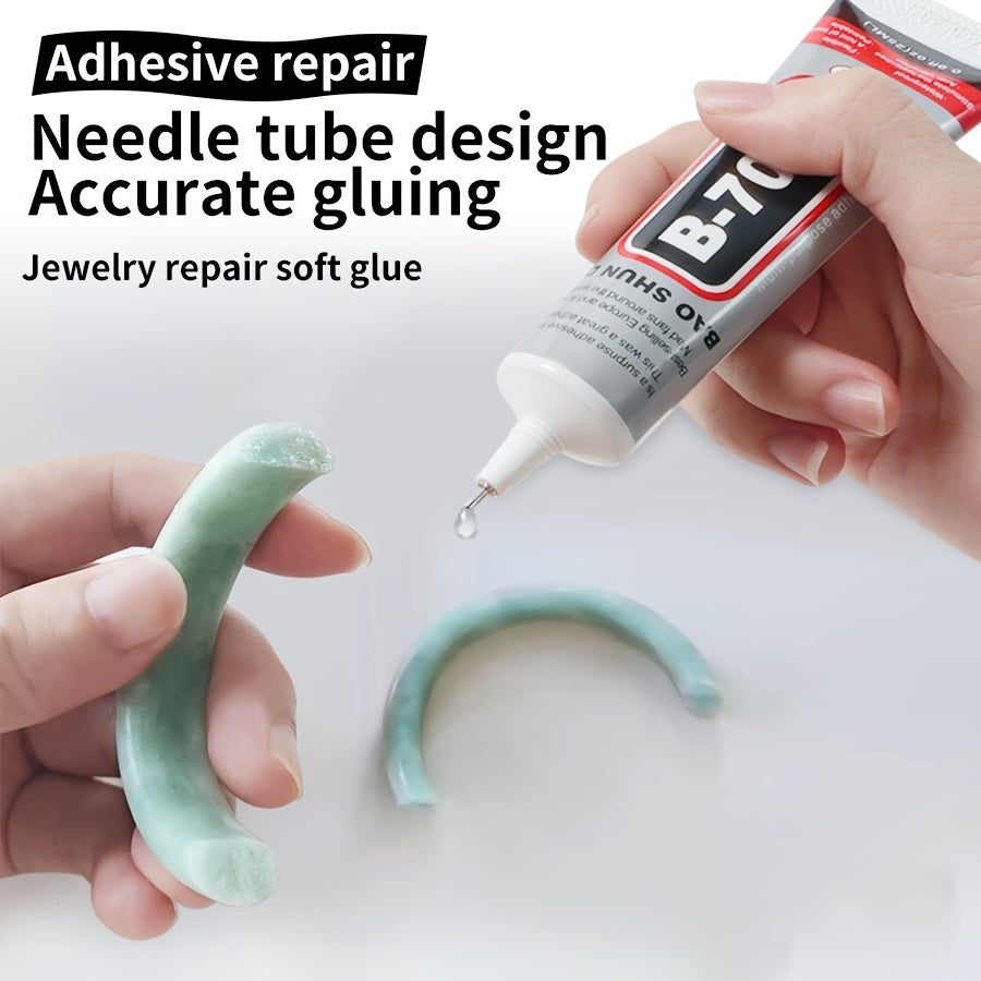 Versatile Craft Glue for Jewelry, Phone Screens, Fabrics, Metals and Plastics