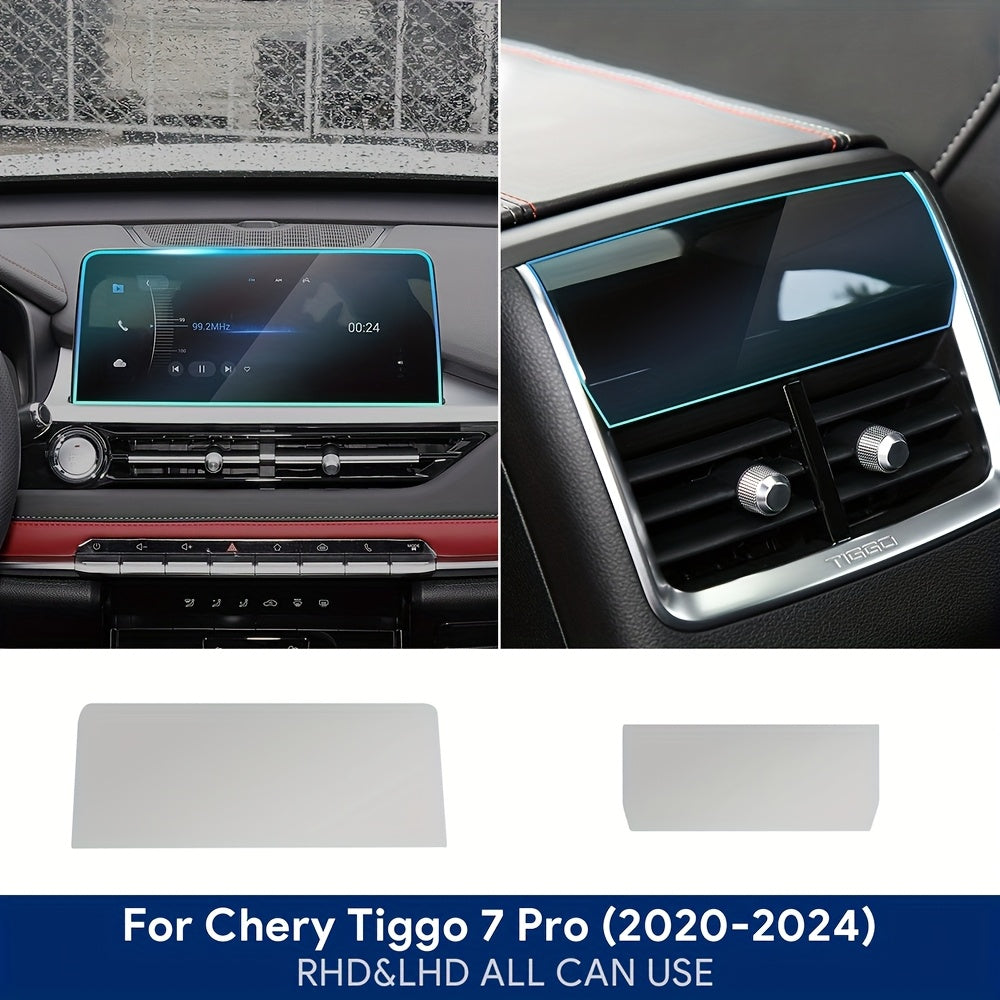 For Men TPU Interior Film for Chery Tiggo 7 Pro Center Console Rear Screen Scratch-Resistant Waterproof