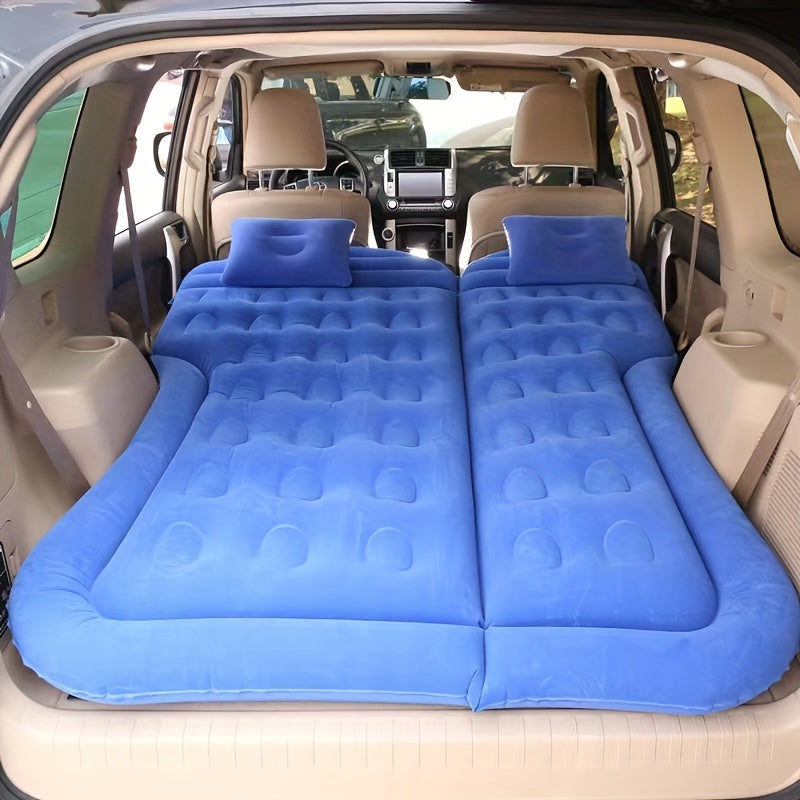 Inflatable Car Trunk Bed for SUVs Back Seat Travel Mattress Camping Air Mattress