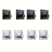 Gancho de pared adhesivo de acero inoxidable para toallas y batas
