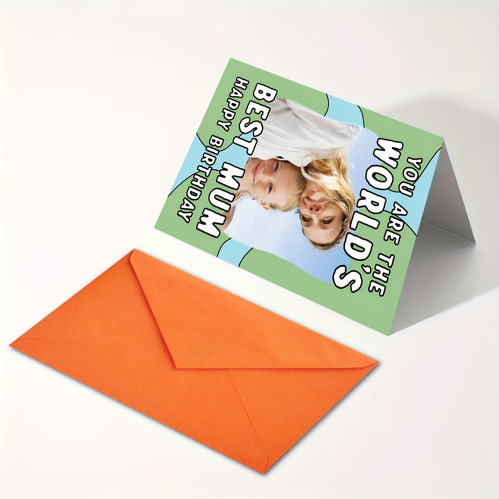 O'ziga xos va jozibador qo'l mehnati bilan tayyorlangan Onalar kuni kartasi - Sevgi bilan shaxsiylashtirilgan, Tug'ilgan kunlar va bayramlar uchun ideal