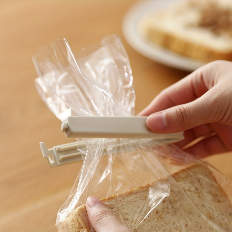 5 ta plastik oziq-ovqat sumkasi uchun chip kliplari to'plami, oshxona tashkiloti uchun kliplar, atıştırmalık sumkalari uchun muhrlash kliplari, uy oziq-ovqatni saqlash vositalari