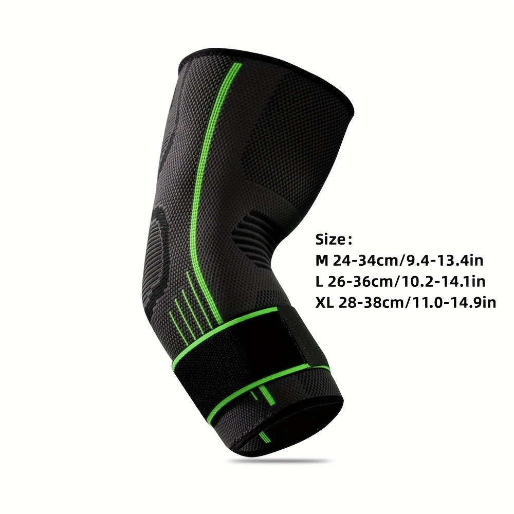 Unisex Elastic Nylon Elbow Brace Breathable Support for Sports and Gym