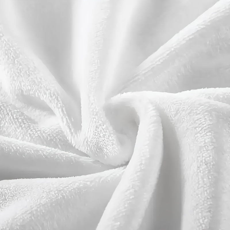 Cozy Flannel Throw Blanket with Mexican Burrito and Ham Pizza Design for Couch Bed Travel