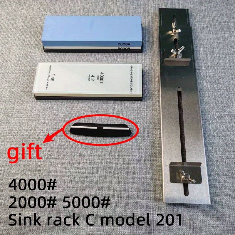 Adjustable Sink Bridge for Honing Kitchen Sharpening Accessories Oilstone Glass Oilstone