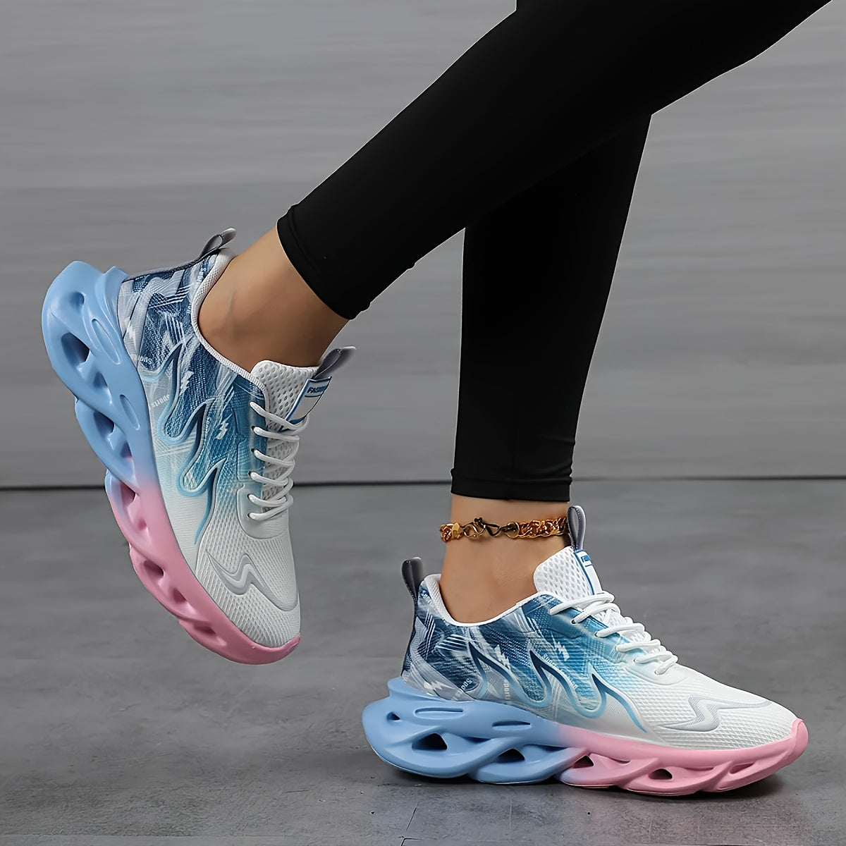 Women's Breathable Shock-Absorbing Anti-Slip Casual Running Shoes