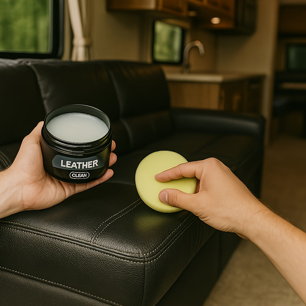 Universal RV Interior Restoration Wax for Car Dashboard and Surfaces