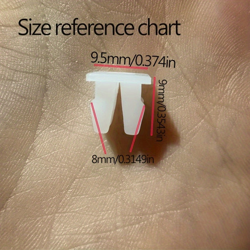 Universal Car Plastic Screw Buckle Set 230 Pcs Automotive Clips for License Plate and Bumper