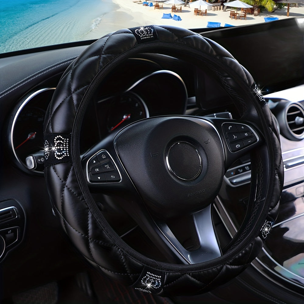 Luks Black Diamond qilingan qopqoq bilan shinalar uchun qattiq yopishmaydigan 36.83-38.1 sm ga mos keladi