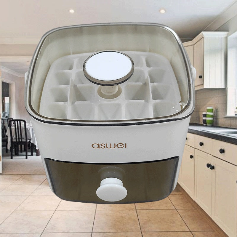 Portable Ice Maker Durable Plastic Large Capacity for Outdoors and Drinks